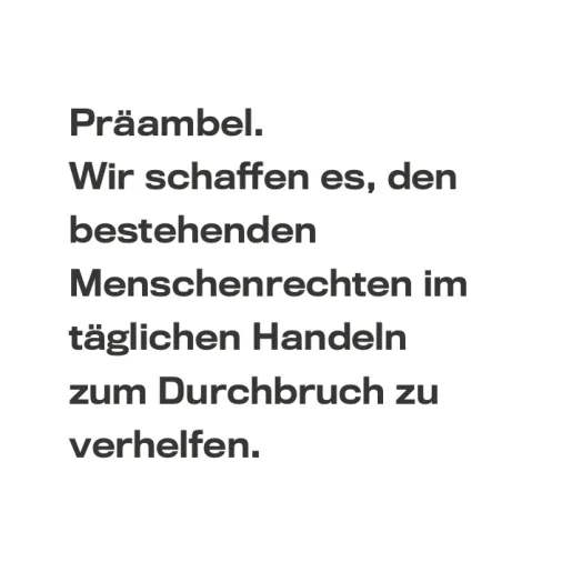 Schaffarei Manifest Präambel