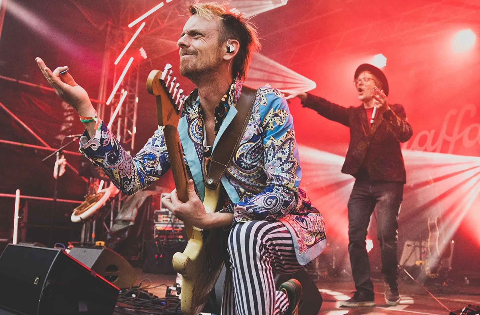 Die Band Malaka Hostel am Freitag auf der Bühne beim Schaffarei Festival 2025