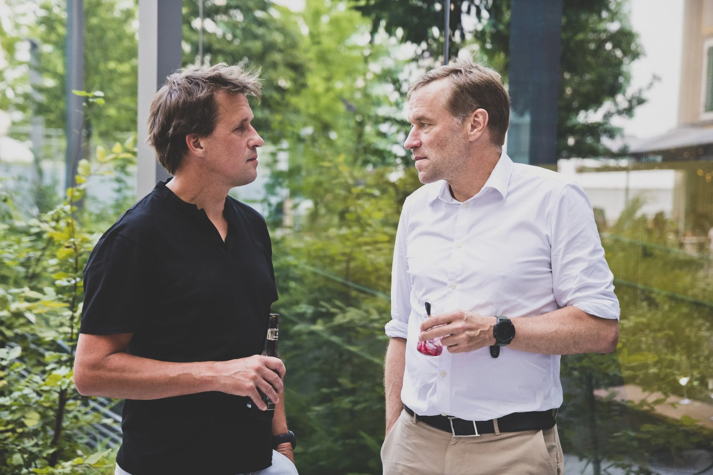 Gäste im Gespräch im AK Quartier