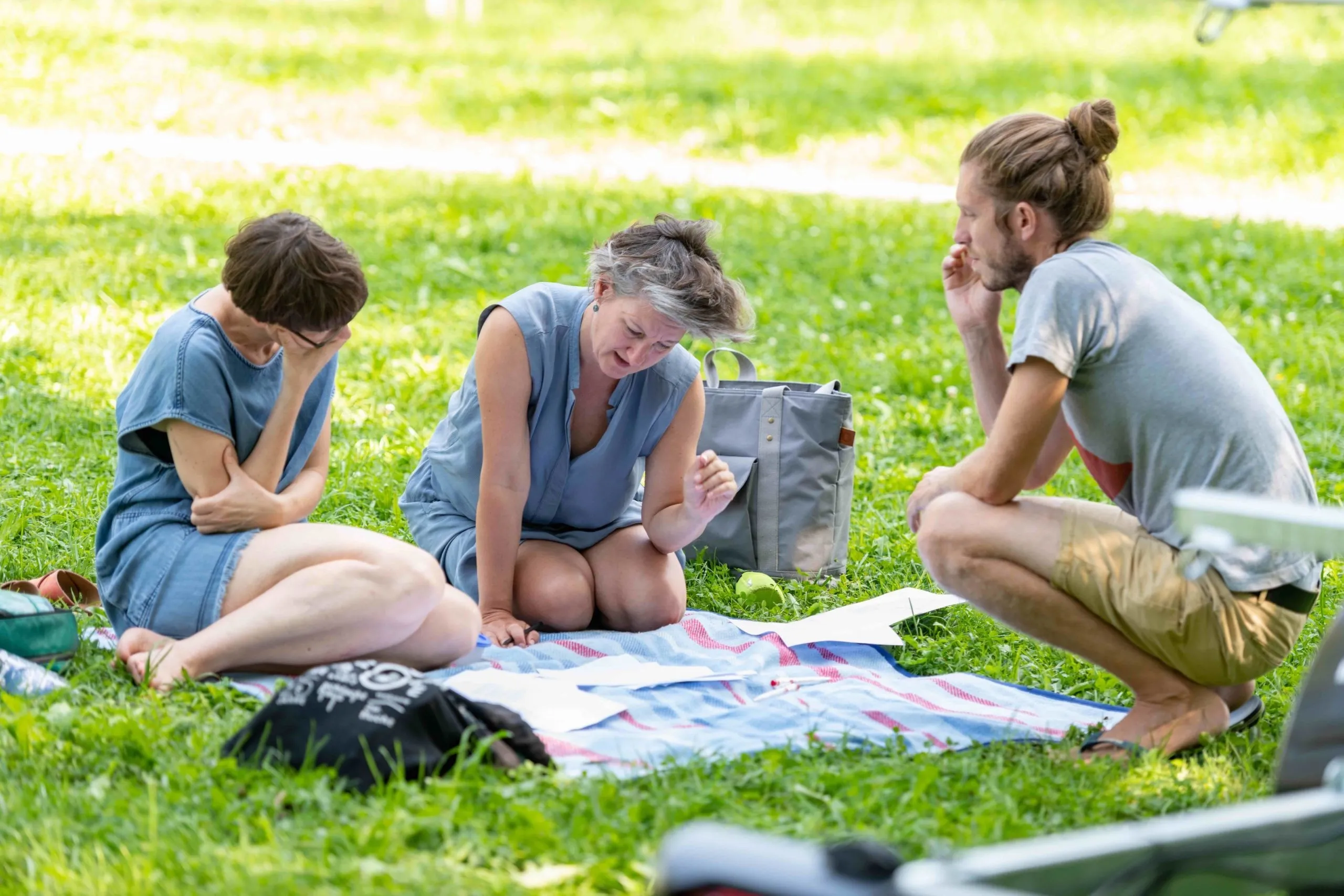 Teilnehmer:innen des Workshops Manifest Zukunft der Arbeit