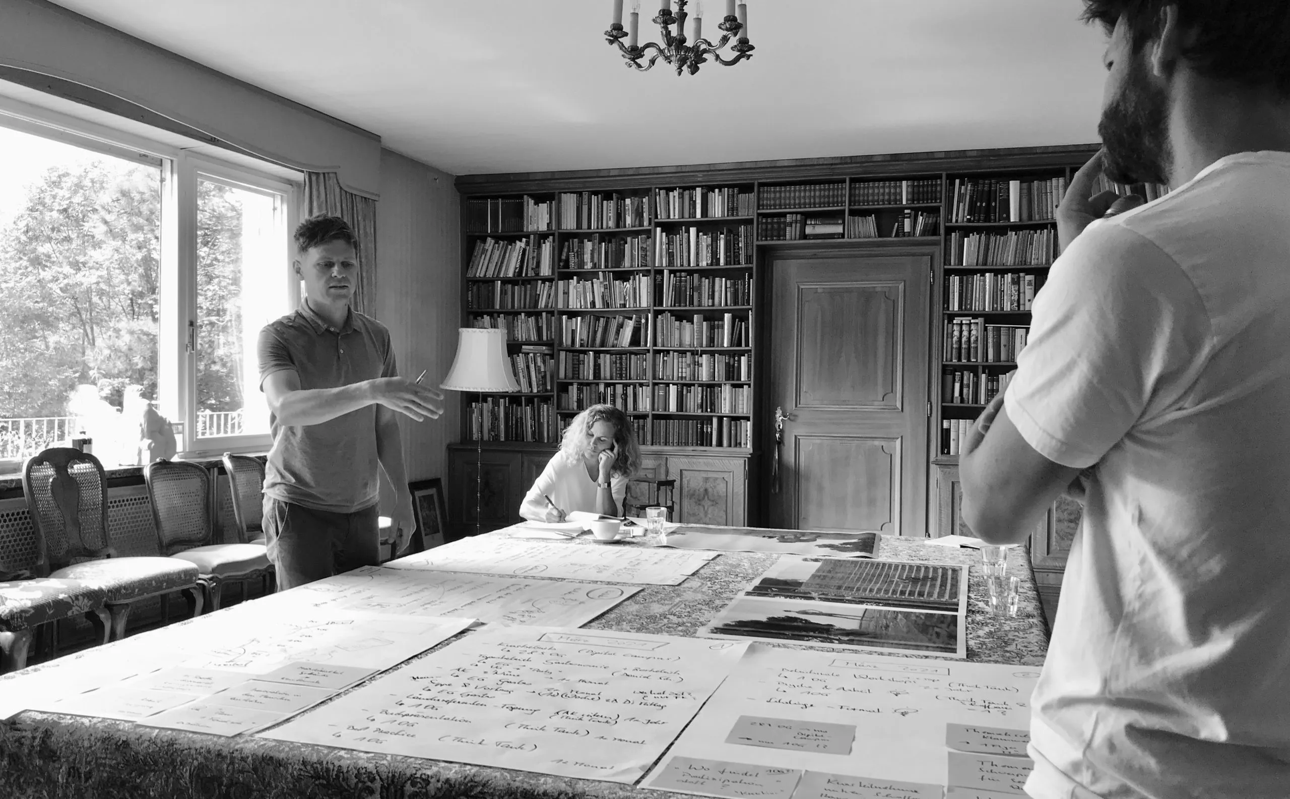 Workshop in der Villa Müller