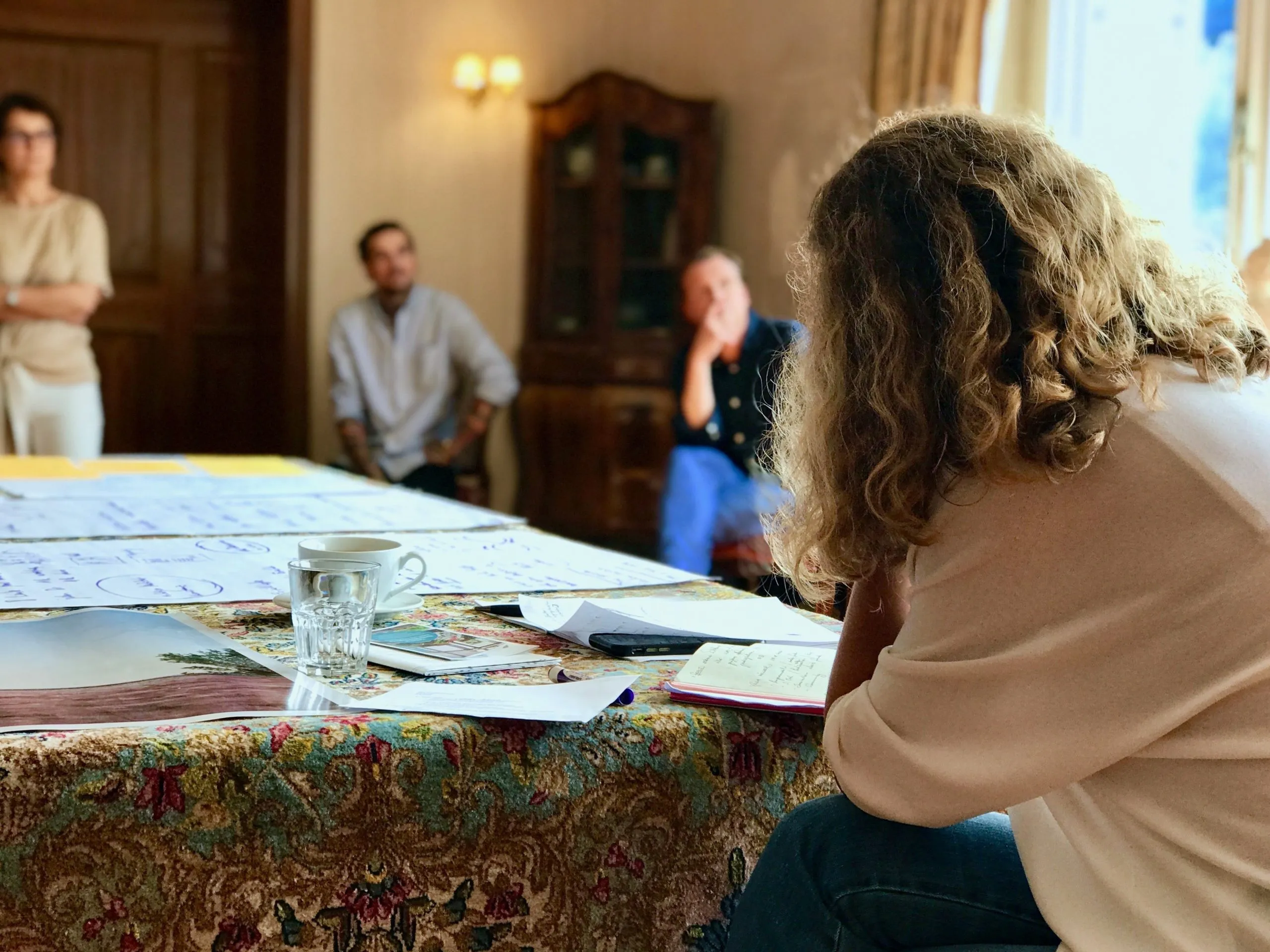 Workshop in der Villa Müller