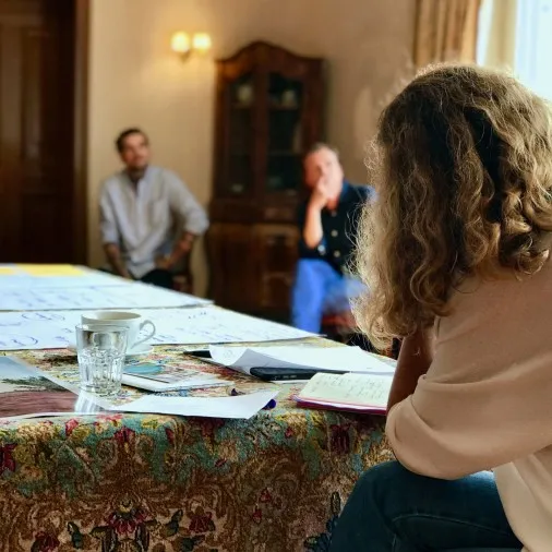 Workshop in der Villa Müller