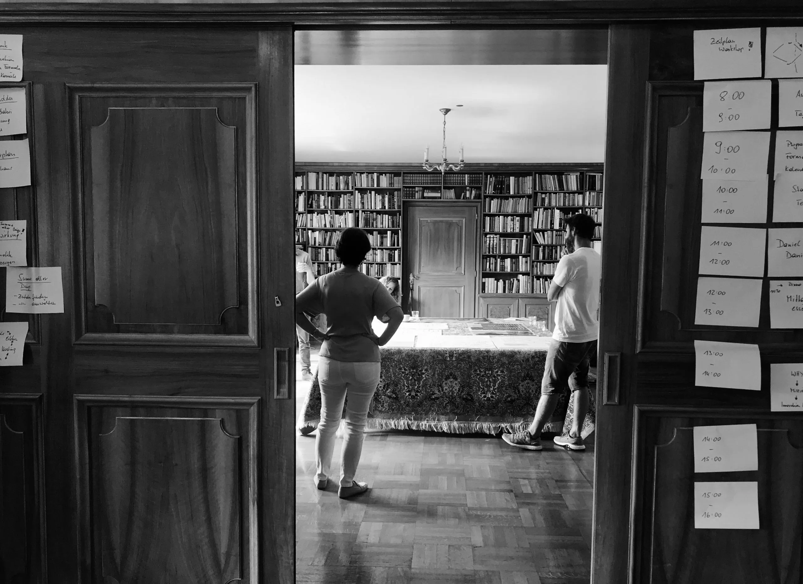 Workshop in der Villa Müller