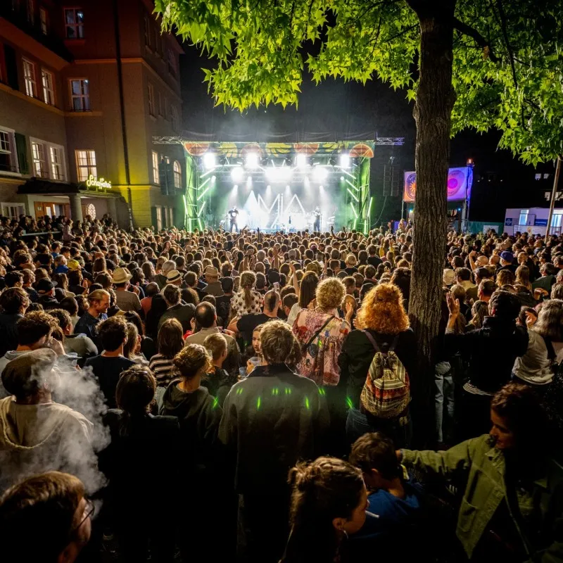 Schaffarei Festival 2025 – Samstag – Großaufnahme des Publikums