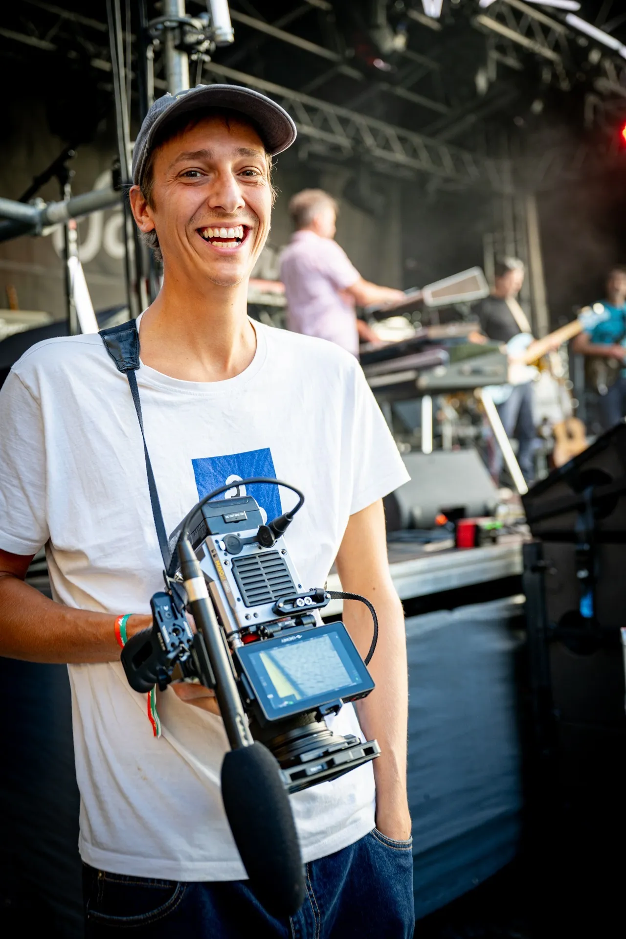 Schaffarei Festival 2025 – Samstag – Kameramann im Publikum