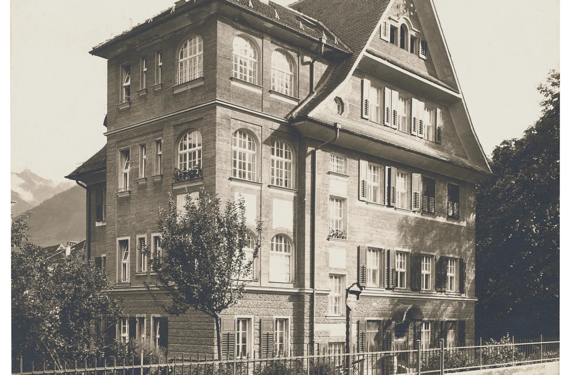Schaffarei Haus historische Aufnahme