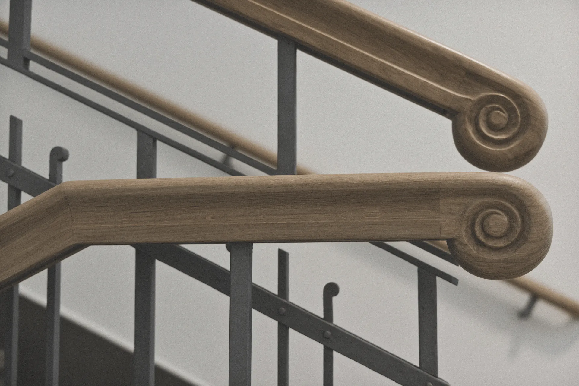 Detail Stiegengeländer