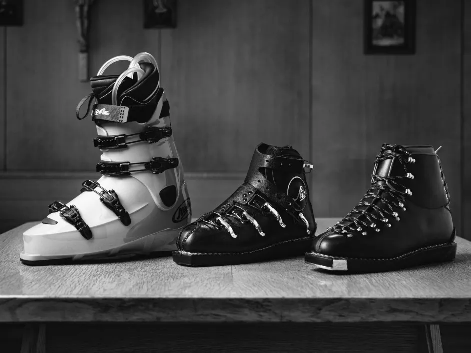Schischuhe von damals bis heute