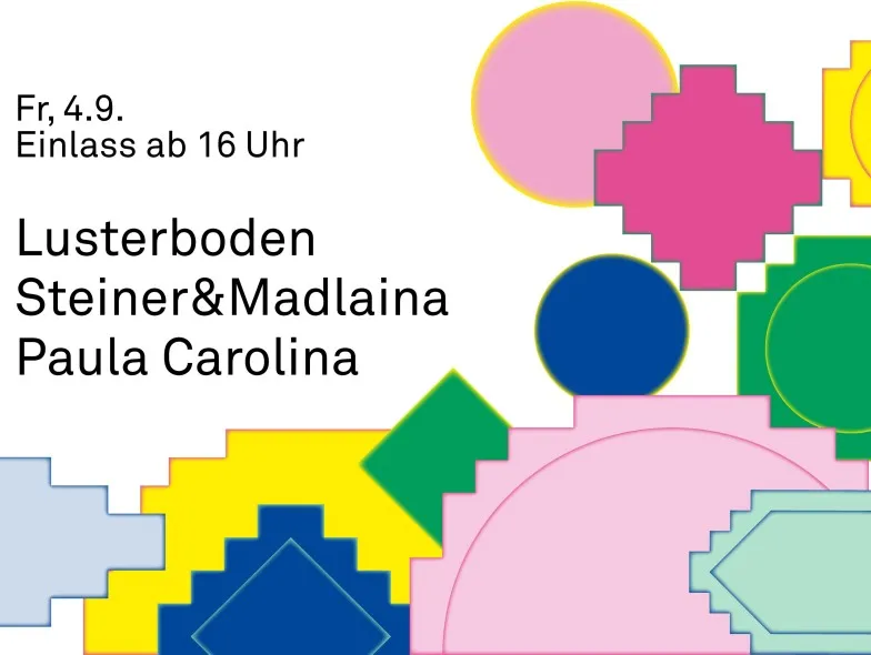 Festival Teaserbild mit bunten Symbolen und Programm Tag 2