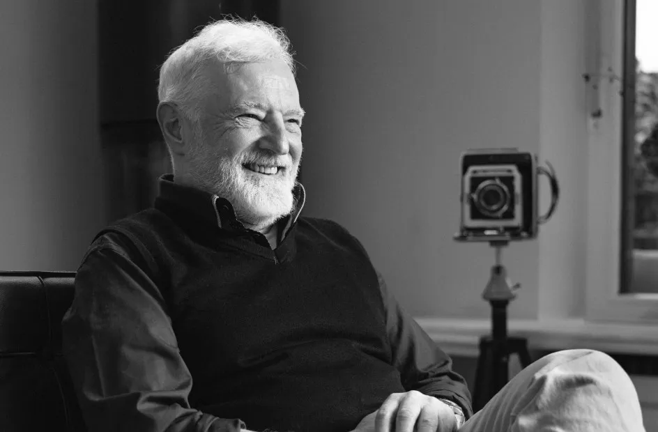 Portrait schwarz weiss Christian Stuppner