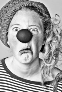 Lisa Suitner als Clownin