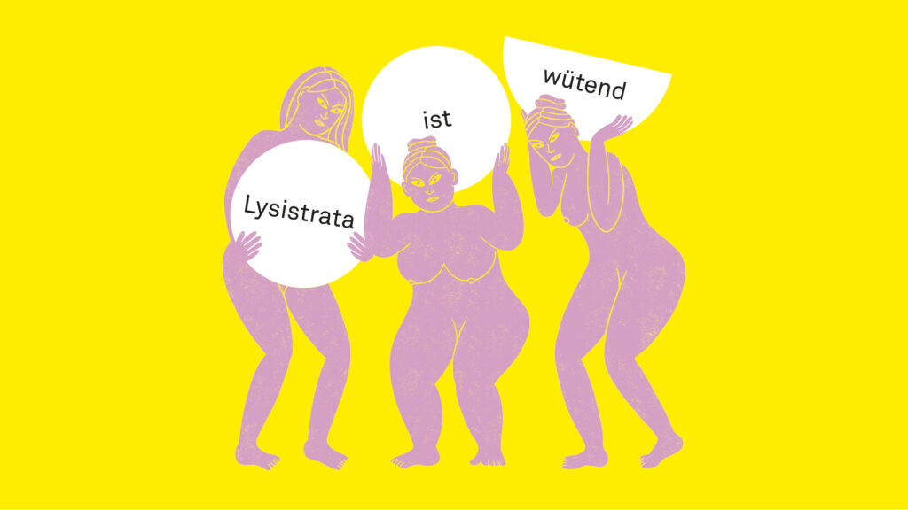 Lysistrata ist wütend
